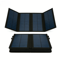 Panneau solaire pliable et portable de 400W, étanche, chargeur de cellules solaires 42V pour le camping en plein air