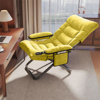 Chaise Moderne en Velours Durable pour Salon, Bureau à Domicile, Extérieur, Chambre, Appartement et Zones de Repas