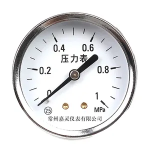 Factory Wholesale 1MPA 60MM Common Oxygen Pressure Gauge Economic Pressure Gauge