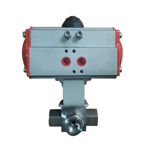 วาล์วบอลแรงดันสูงแบบนิวแมติก Yoshitaka 700 psi เกลียว 1 นิ้ว แบบควบคุมสำหรับอุตสาหกรรม - Product Image 2
