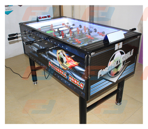 Máquina de Futbolín Interactiva de 2 Jugadores, Operada con Monedas, de Metal Estándar, <span class=keywords><strong>para</strong></span> Hogar, Oficina, <span class=keywords><strong>Bar</strong></span>, Diversión y Entretenimiento, Venta al Por Mayor - Product Image 1