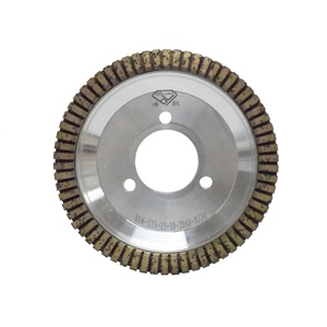 Disco de Diamante de Alta Calidad con Dientes Densos de 175*15*10 mm para Máquina de Pulir Vidrio de Doble Borde Recto - Product Image 3