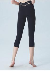 Logo personnalisé Rayé Taille Haute Pantalons De Yoga <span class=keywords><strong>Leggings</strong></span> Rouges Pour <span class=keywords><strong>Les</strong></span> Femmes yoga - Product Image 5