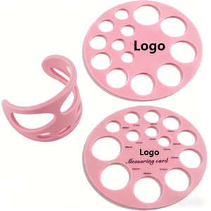 Regla Multifuncional Plegable de Silicona Suave con Diseño Geométrico de 360 Grados, Regla Hueca para Dibujo Matemático y Círculos - Product Image 6