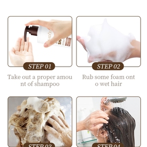 Shampooing au lait de coco naturel pour perruques, nettoyage en profondeur, revitalisant et réparateur pour des cheveux lisses et sans dommages, soin des perruques ondulées - Product Image 3