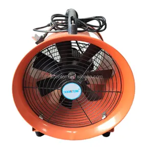 Endüstriyel taşınabilir havalandırma fanı 200mm el endüstriyel Fan 8 inç taşınabilir hava aspiratörü