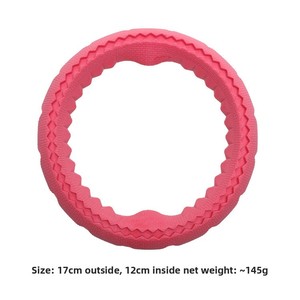 Jouet à mâcher pour chien, résistant aux morsures, pour le nettoyage des dents, anti-ennui, <span class=keywords><strong>anneau</strong></span> interactif à tirer, frisbee volant, flottant sur l'eau, pour animaux <span class=keywords><strong>de</strong></span> compagnie <span class=keywords><strong>de</strong></span> grande taille - Product Image 5