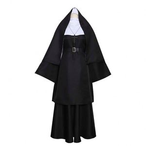 Nuevo diseño tradicional <span class=keywords><strong>monja</strong></span> Cosplay disfraz para mujer adulta para Halloween y mascarada inspirado en TV y <span class=keywords><strong>película</strong></span> La <span class=keywords><strong>monja</strong></span> - Product Image 6