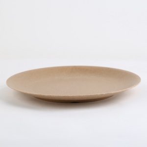 Assiette à fruits durable en mélamine 10 pouces, motif sable, vaisselle en plastique, plat alimentaire, type 992992.3 - Product Image 4