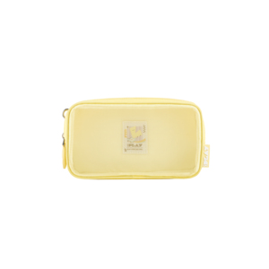 Bolsa organizadora de viaje minimalista de poliéster ligero y flexible con cremallera para maquillaje y joyas - Product Image 4