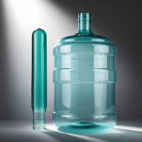 5 Gallon PET Preform met schroefdop, complete oplossing voor waterflessen