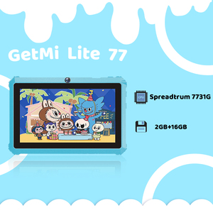 Getmi lite77 7-inch trẻ em máy tính bảng tùy chọn RAM ROM 5h Thời gian làm việc Android 11.0 phía trước 128GB cho mọi lứa tuổi Thời thơ ấu cho trẻ em - Product Image 3