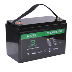 <span class=keywords><strong>Batterie</strong></span> Lithium-Ion Lifepo4 12v 80ah, pour moto, <span class=keywords><strong>prix</strong></span> d'usine - Product Image 1