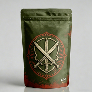 ถุงฟอยล์ไมลาร์แบบตั้งได้ พิมพ์โลโก้ตามสั่ง ปิดผนึกได้ กลิ่นไม่รั่วซึม ซิปล็อค สำหรับบรรจุภัณฑ์อาหารและสมุนไพร ขายส่ง - Product Image 3