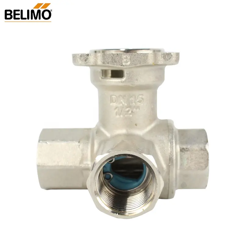 BELIMO karakterize kontrol vanası 3 yollu küresel vana modülasyonlu kontrol klima ve isıtma sistemleri üzerinde su