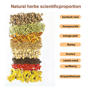 プレミアム菊カシア、クコ茶健康ティーバッグ天然植物エキス - Product Image 2