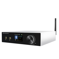 Amplificateur de puissance numérique Cloudyx BT5.0 USB RCA pour entrée optique ARC, sortie Woofer 2x50W, système de karaoké domestique en alliage d'aluminium