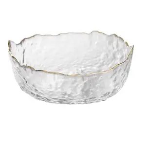 Frosted Phnom Penh Glass Bowl Glass Salad Bowls For salad and Vegetable