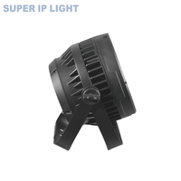 Projecteur de scène LED à tête mobile multi-angles 18*15W RGBW IP65 DMX512, réglable, CRI élevé, dimmable, en aluminium