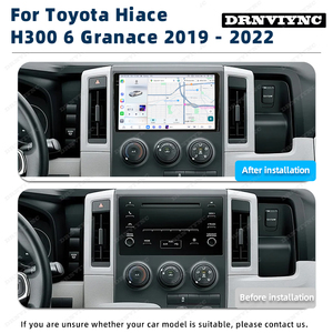 2K Android 13 7870 navegación estéreo para coche GPS DSP WIFI 4G Radio Audio reproductor de vídeo para <span class=keywords><strong>Toyota</strong></span> Hiace H300 6 Granace 2019 - 2022 - Product Image 2