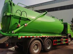 Camión de Succión y Drenaje Sinotruk HOWO, Manual, Diésel, 20cbm, Euro 3, 251-350HP, Eje Trasero Doble - Product Image 4