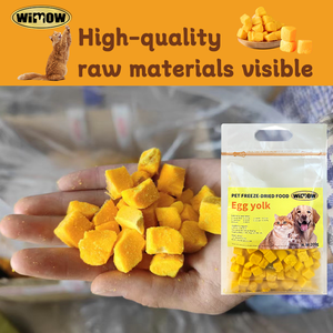 Yeni 200g yumurta sarısı tavuk Pet foo% % organik köpek davranır Hamster hiçbir eklenen dondurularak kurutulmuş kedi köpek aperatifler - Product Image 4