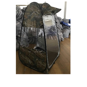 Da esterno facile da allestirsi a prova di vento da spiaggia leggera e pieghevole per tenda da pesca antipioggia con custodia - Product Image 2