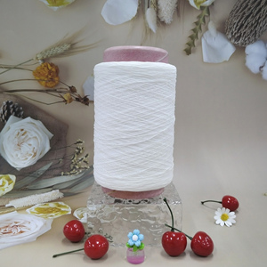 Fil textilé à âme filée, haute élasticité, teint, haute ténacité, écologique, fantaisie, imitation caoutchouc/nylon, pour tissage, tricot et couture - Product Image 5