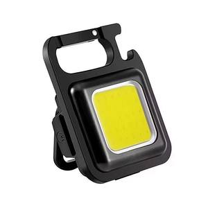 Mini porte-clés COB multifonction Lampe d'urgence rechargeable USB Lampe magnétique de réparation Lampe de poche pour <span class=keywords><strong>camping</strong></span> en plein air - Product Image 1
