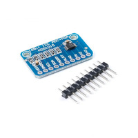 Modul Konverter 16Bit I2C IIC ADS1115 ADS1015 ADS1118 PCA9306 Papan ADC Chip Penguat Terjemahan Level Rpi