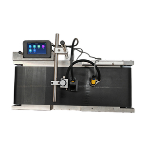 Imprimante jet d'encre automatique <span class=keywords><strong>en</strong></span> <span class=keywords><strong>ligne</strong></span>, imprimante papier, mini convoyeur <span class=keywords><strong>en</strong></span> aluminium avec machine de codage par lots TIJ - Product Image 3