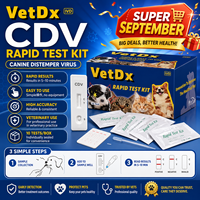 10 Testdozen CDV Ag Canine Distemper Virus Antigeentestkit voor dierenklinieken