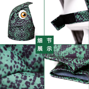 Costume de transformation en dinosaure pour bouledogue français, vêtements pour animaux de compagnie en tissu à imprimé animal mignon, manteau chaud pour chien style Godzilla, veste de dessin animé - Product Image 3