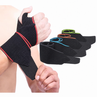 Attelle de poignet pour syndrome du canal carpien, ultra-fine, en nylon, avec sangle de compression respirante et fermeture auto-agrippante réglable, pour la musculation