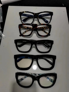 Hiển thị sang trọng các loại cổ điển Acetate kính lớn khung làm bằng tay dày Acetate khung quang học - Product Image 5