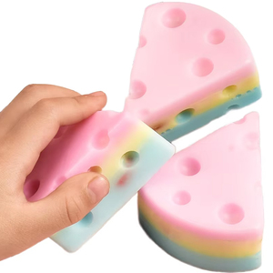 Bracelet de bricolage fait main avec résine arc-en-ciel savon archéologie passionnant boîte aveugle jouet pour petites filles creuser Kits chasse au trésor - Product Image 1