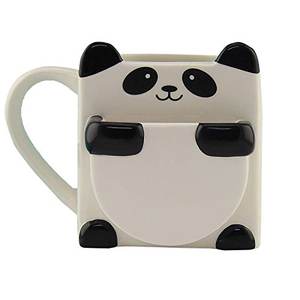 <span class=keywords><strong>Mug</strong></span> en céramique avec porte-biscuits Panda <span class=keywords><strong>Hug</strong></span> <span class=keywords><strong>Mug</strong></span> à café en céramique - Comprend une poche pour biscuits ou gâteaux - Product Image 1