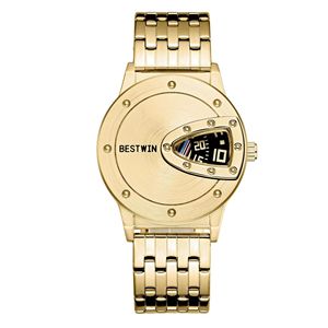 Bestwin 912 Relojes Hombre kinh doanh thép không gỉ sang trọng xu hướng thương hiệu đồng hồ đeo tay mát mẻ Đồng Hồ Thạch Anh thiết kế sáng tạo không thấm nước - Product Image 3