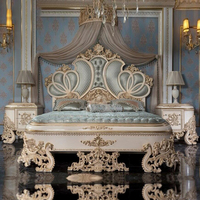 Commode haut de gamme italienne en bois massif, commode de luxe avec miroir, meuble de chambre à coucher, coiffeuse de dubaï