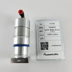 Válvula de Diafragma Neumática de Goma Duradera 6LVV-MSM-DE3-W2-P-C, Tamaño de Oblea de 12 Pulgadas - Product Image 1