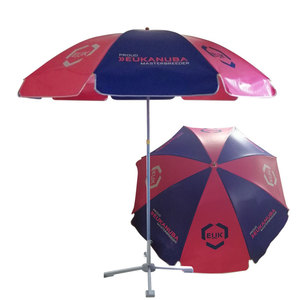 Publicité en gros parapluie promotionnel PVC matériel pas cher plage parasol - Product Image 1
