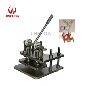 Máquina de corte de couro da imprensa da roda dupla, máquina de corte de couro da pano de papel, máquina de corte de couro