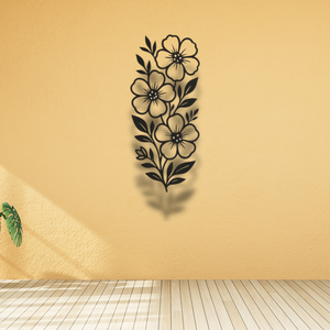 Art mural en métal contemporain personnalisé, haute qualité, nouveau design, style jungle, décoration murale florale pour la décoration de la maison - Product Image 4