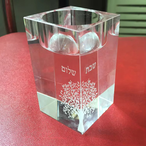 Crystal <strong>Candle</strong> <strong>Holder</strong> Glass Candlestick Custom Logo Engraved clear Crystal Candlestick <strong>Candle</strong> <strong>Holder</strong> - Product Image 6