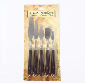 5 cái/bộ Bảng Màu Dao Sắc Tố Trộn Dao Thép Scraper Nhựa Sơn Dầu Xẻng Cho Công Cụ Nướng Bánh - Product Image 1