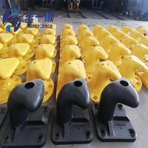 Boulier d'amarrage <span class=keywords><strong>marin</strong></span> monotête en fonte 200T, bouliers d'amarrage en acier moulé pour navires marins, type boulier en acier pour port - Product Image 1