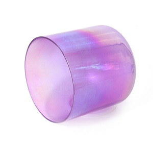 Cuenco <span class=keywords><strong>de</strong></span> Cristal Alquímico Transparente Morado Cristalino, Sanación <span class=keywords><strong>de</strong></span> Chakras, Meditación, Yoga, Productos Personalizados 440hz 432hz - Product Image 4