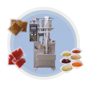 2024 New Tomato Sauce Bag Filling Machine Spice Peanut Butter Paste Liquid Packing Machine For Sale