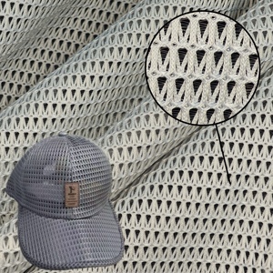 Bán Buôn Lửng 350GSM Thoáng Khí Và Nhanh Chóng Làm Khô 100% Polyester 3D Lưới Vải Cho Giày Dép Và Mũ 3D Không Khí Lưới Vải - Product Image 2
