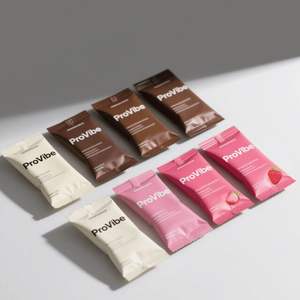 Pochette à fermeture éclair en kraft compostable et écologique pour impression numérique, emballage biodégradable personnalisé avec logo, qualité alimentaire pour poudre protéinée - Product Image 4